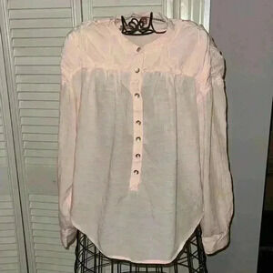 Anthropologie Pilcro airy cotton top